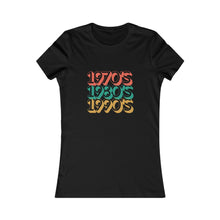 Load image into Gallery viewer, Decades Tee 1970. 1980. 1990.