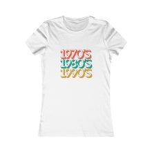 Load image into Gallery viewer, Decades Tee 1970. 1980. 1990.