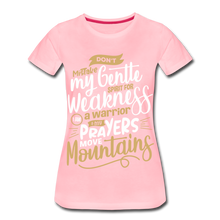 Load image into Gallery viewer, MY PRAYERS MOVE MOUNTAINS - WOMAN SHIRT - pink